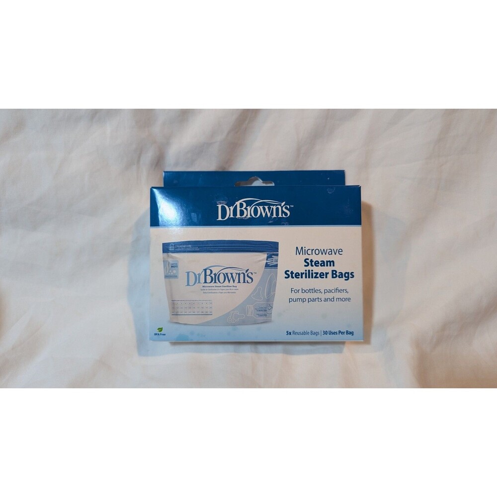 Dr. Brown's Microwave Steam Sterilizer Bags for Baby Bottles